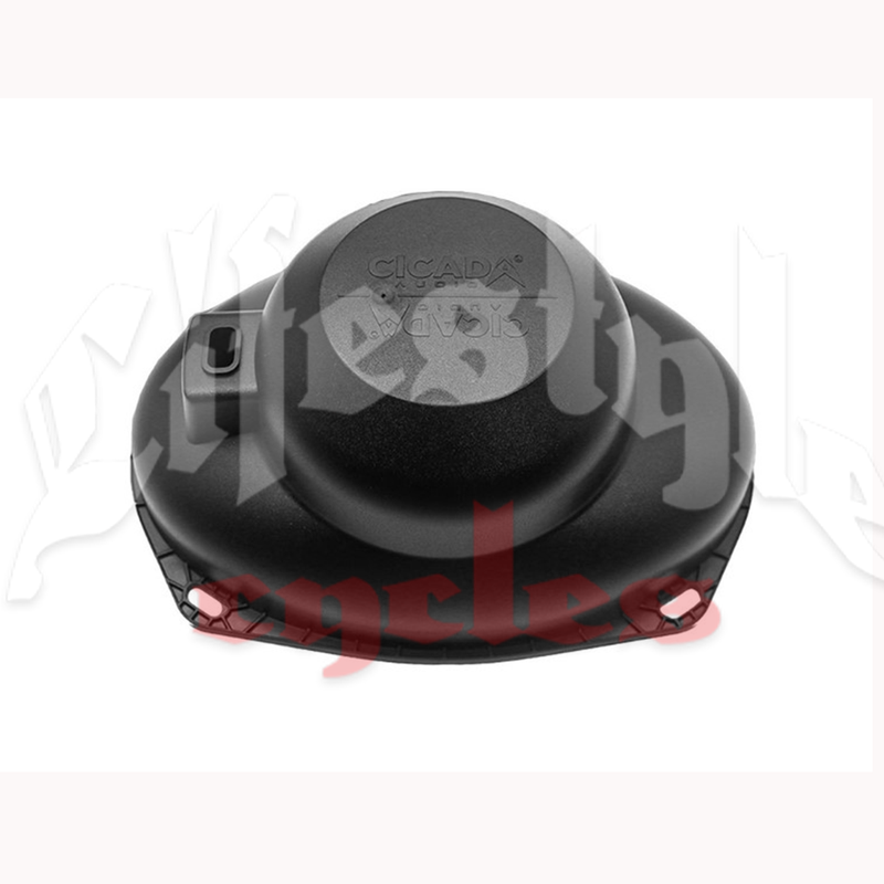 cicada audio chd69hd 6 9 inch coax horn saddlebag abs plastic dividers cwm
