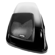 cicada audio chdlid 2014 2023 h d saddlebag lid 6 9 inch cut in mounting kit front