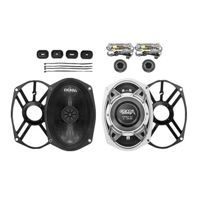 CICADA AUDIO - 250W RMS - CXK69 - 6X9-INCH MID-BASS COMPONENT SPEAKER KIT