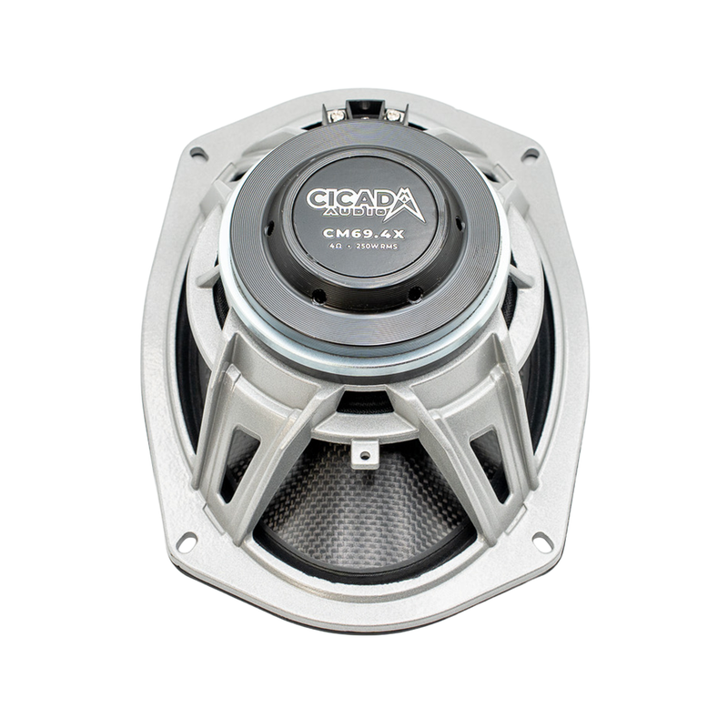cicada audio cxk69 6x9 inch mid bass component speaker kit 4 ohm