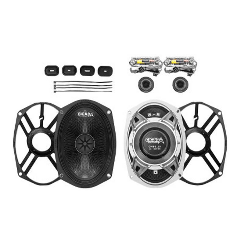 CICADA AUDIO - 250W RMS - 24CXK69 - 2024+ 6X9-INCH MID-BASS COMPONENT SPEAKER KIT