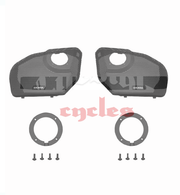 cicada audio h d 24chdrggt 075 h d 2024 road glide cicada audio branded grills with rr075t mounts pr front
