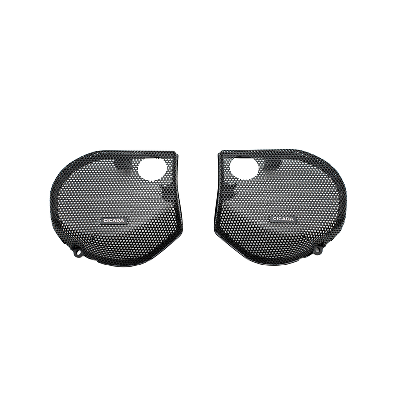 CICADA AUDIO - H-D® 24CHDSGGT-05 - H-D® 2024+ STREET GLIDE CICADA AUDIO® BRANDED GRILLES w/RR05T MOUNTS - PR