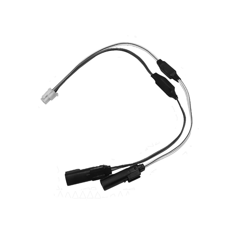 cicada audio hdfim h d radio plugs to front fairing amplifier input w load resistors molex full