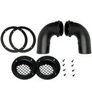 cicada audio hdport3 3 inch right angled aero port kit
