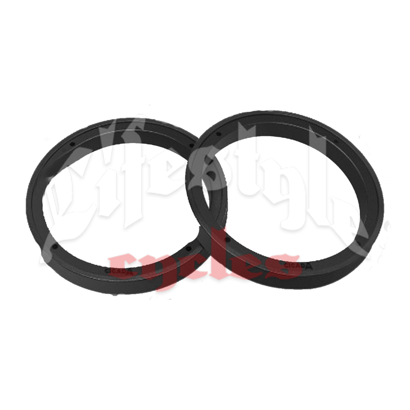 cicada audio spacer65 075 6.5 3/4 inch spacer ring pair