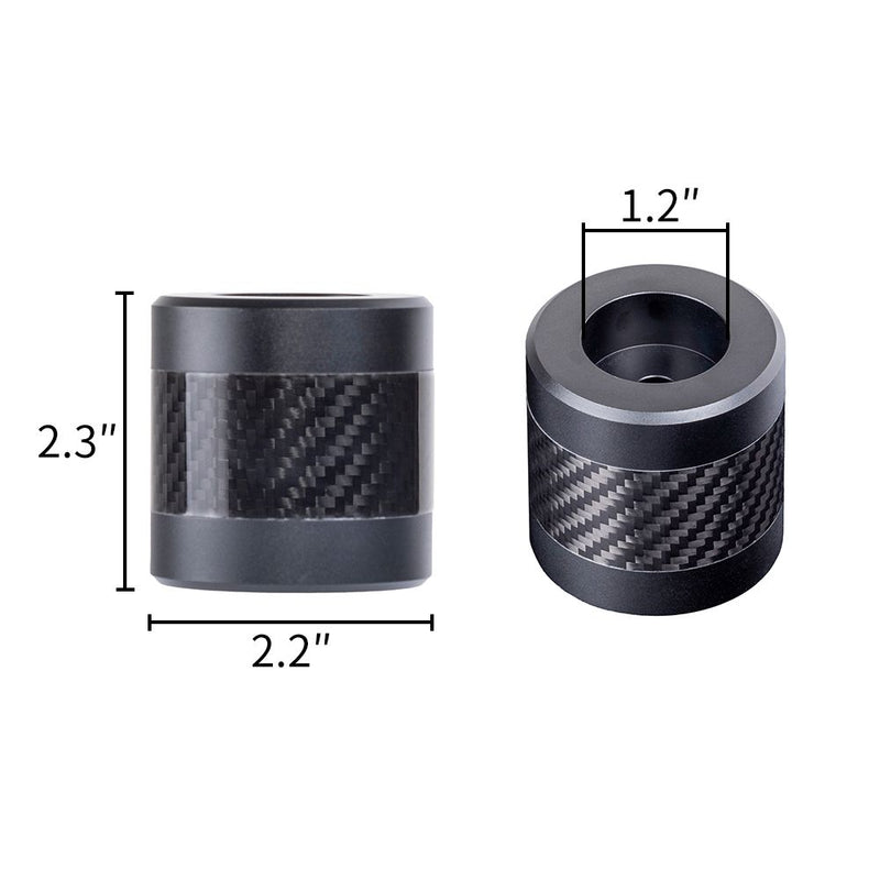 Advanblack ProTek Machined CNC Alumium with Carbon Fiber Inlay Crash Bar Slider