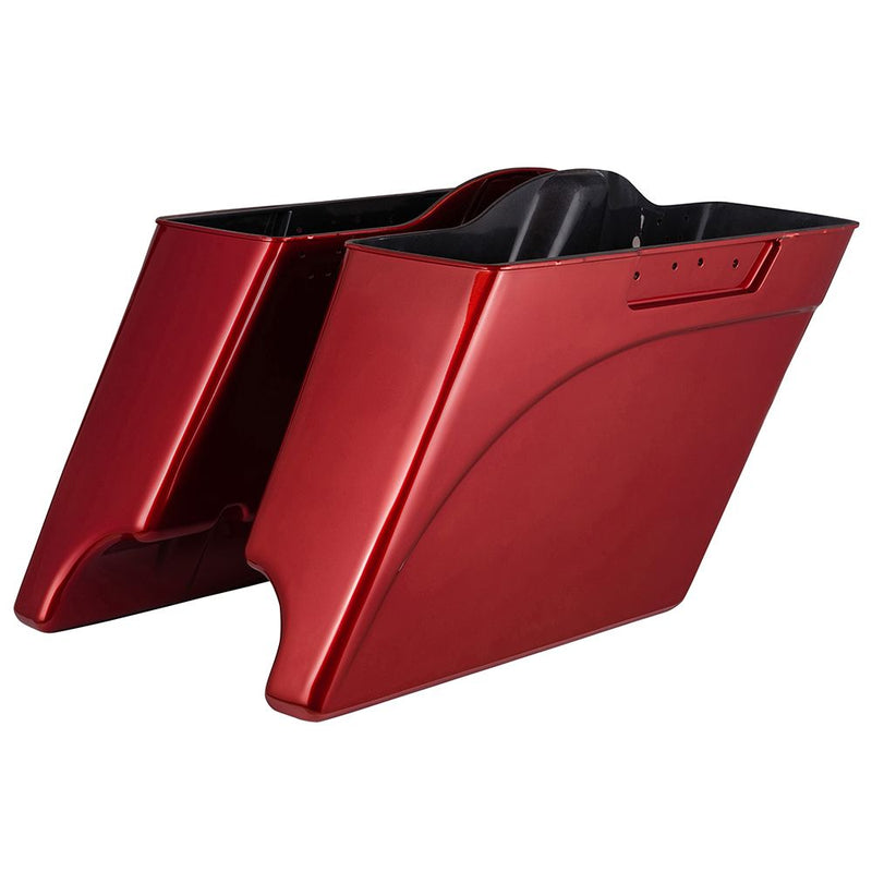 Advanblack Stretched Saddlebags Bottoms for '93-'13 Harley Davidson Touring