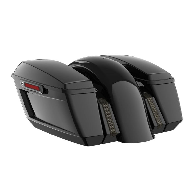 Advanblack Color Matched Holeshot 1.0 Chopped Bagger Kit for '23.5Up Harley Touring CVO & '24Up Street Glide Raod Glide