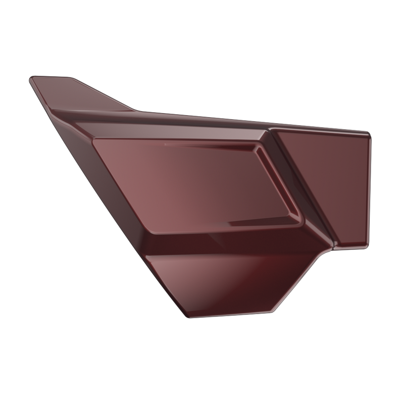 Advanblack Color-Matched Holeshot 2.0 Side Cover for '23.5-Up Harley Touring | One-Piece Design