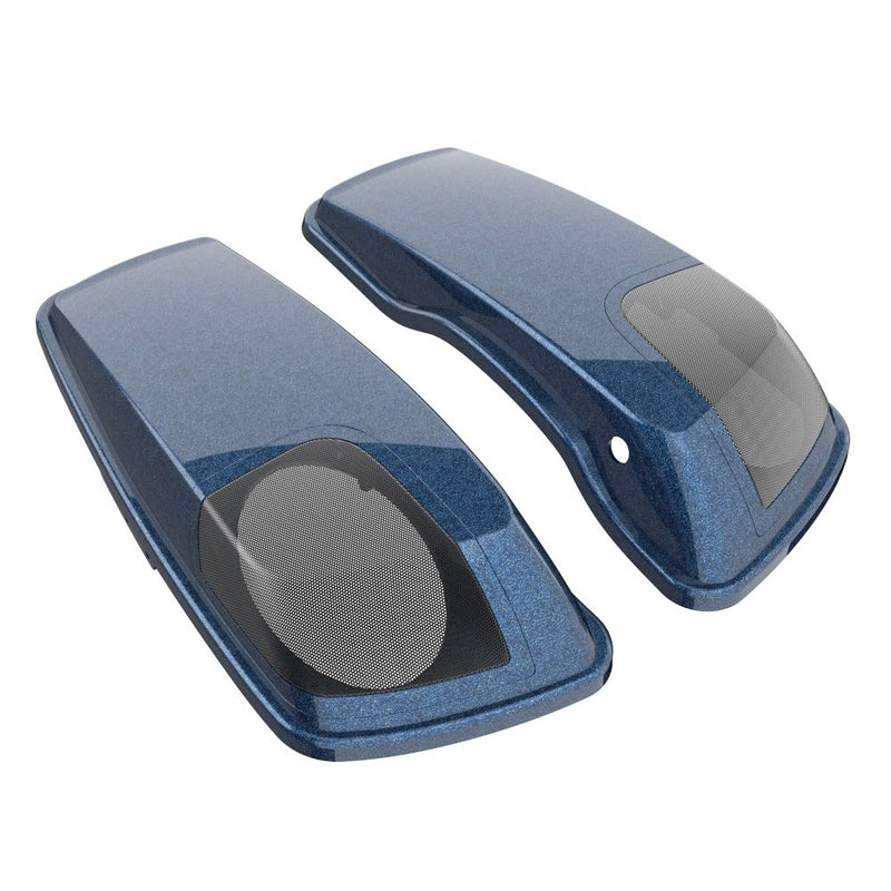 Advanblack Color Matched 5x7 Inch Speaker Lids for '14-'23 Harley Touring