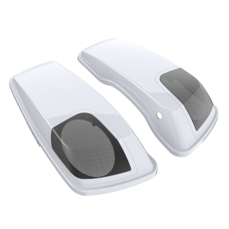 Advanblack Color Matched 5x7 Inch Speaker Lids for '14-'23 Harley Touring