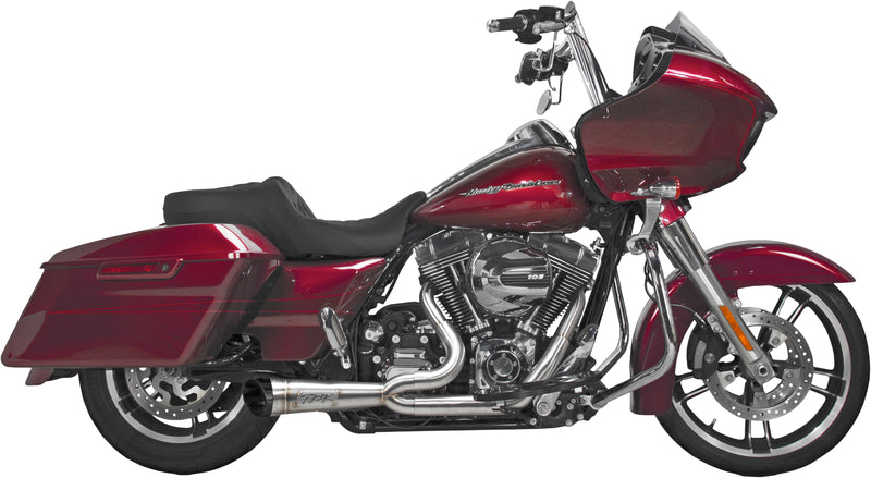 TBR Comp S 2in1 Exhaust Brushed - '09-'16 TOURING