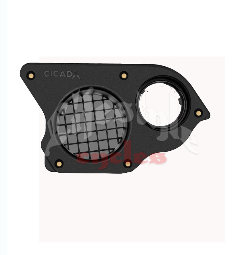 CICADA AUDIO H-D® 24HDPORT3 H-D® 2024+ 3-Inch Right Angle Port with Pass-Through Plugs – Pair