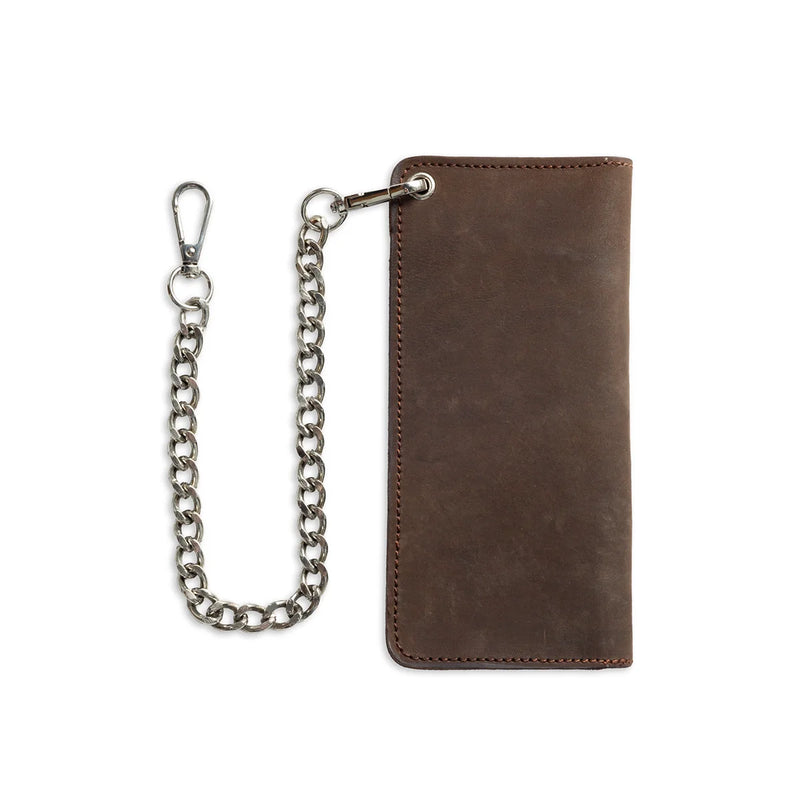 LARGE TRUCKER - Vegetable Tanned Leather Wallet