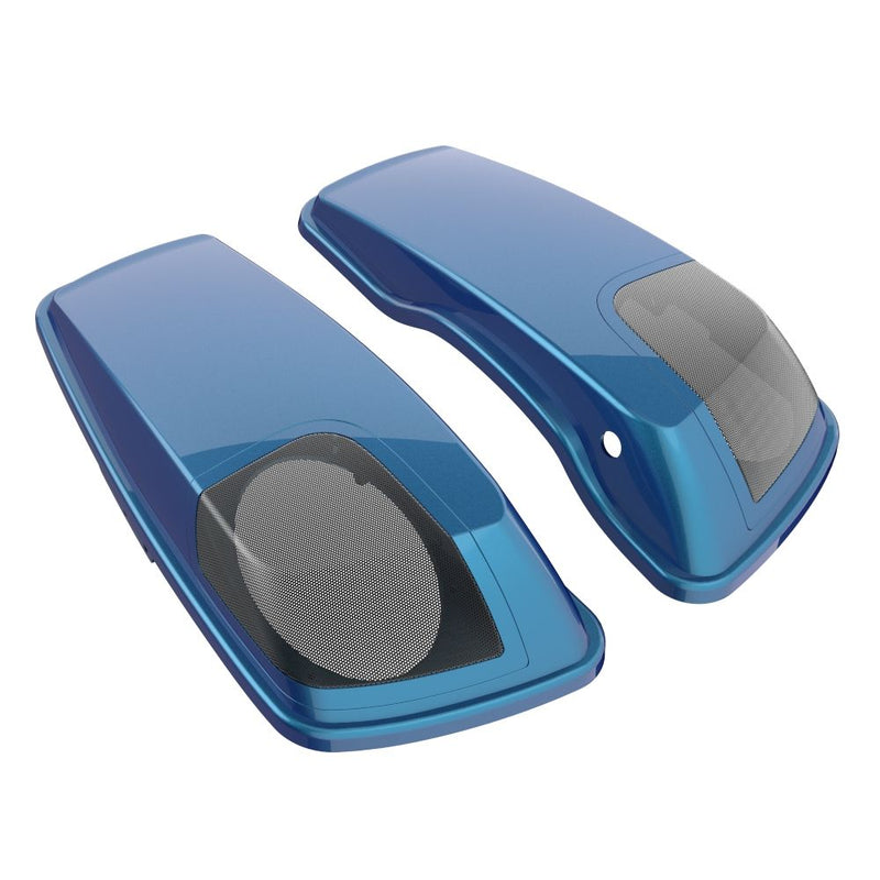 Advanblack Color Matched 5x7 Inch Speaker Lids for '14-'23 Harley Touring