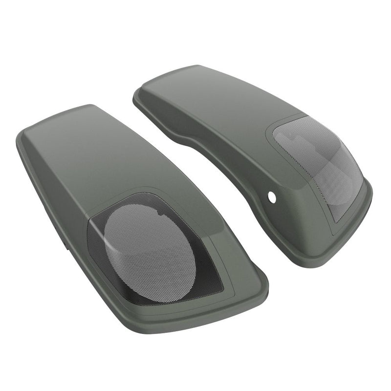 Advanblack Color Matched 5x7 Inch Speaker Lids for '14-'23 Harley Touring