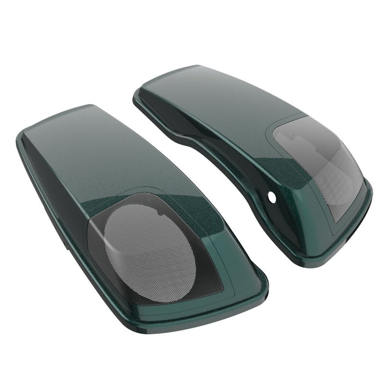 Advanblack Color Matched 5x7 Inch Speaker Lids for '14-'23 Harley Touring