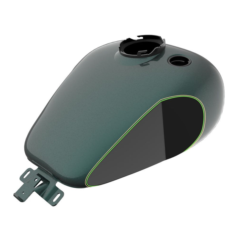 Advanblack Custom Two Tone HOLESHOT Performance Bagger Gas Tank for '08-'23 Harley Tourings