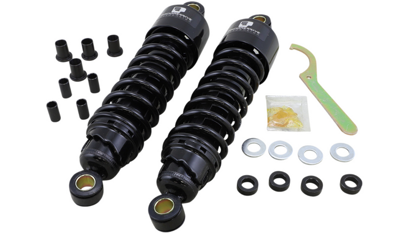 PROGRESSIVE SUSPENSION 412 Series Shock - 11.5" - Standard - Black - 412 - '06-'24 TOURING