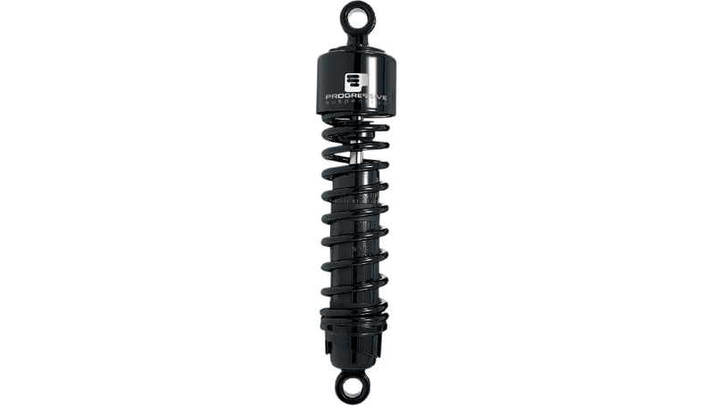 PROGRESSIVE SUSPENSION 412 Series Shock - 12" - Standard - Black - H-D 412 - '77-'05 TOURING