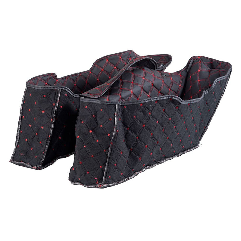 Advanblack Custom Stitching Liner Kit for '14-'23 OEM Factory Stock Non Stretched Saddlebag Bottoms
