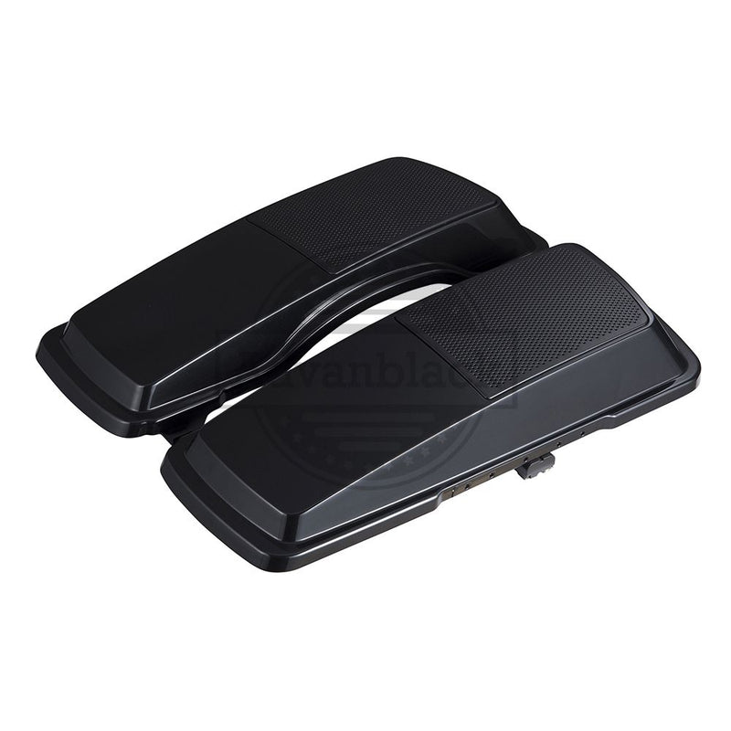 Advanblack 6x9 Saddlebag Speaker Lids for '06-'13 Harley Davidson Touring