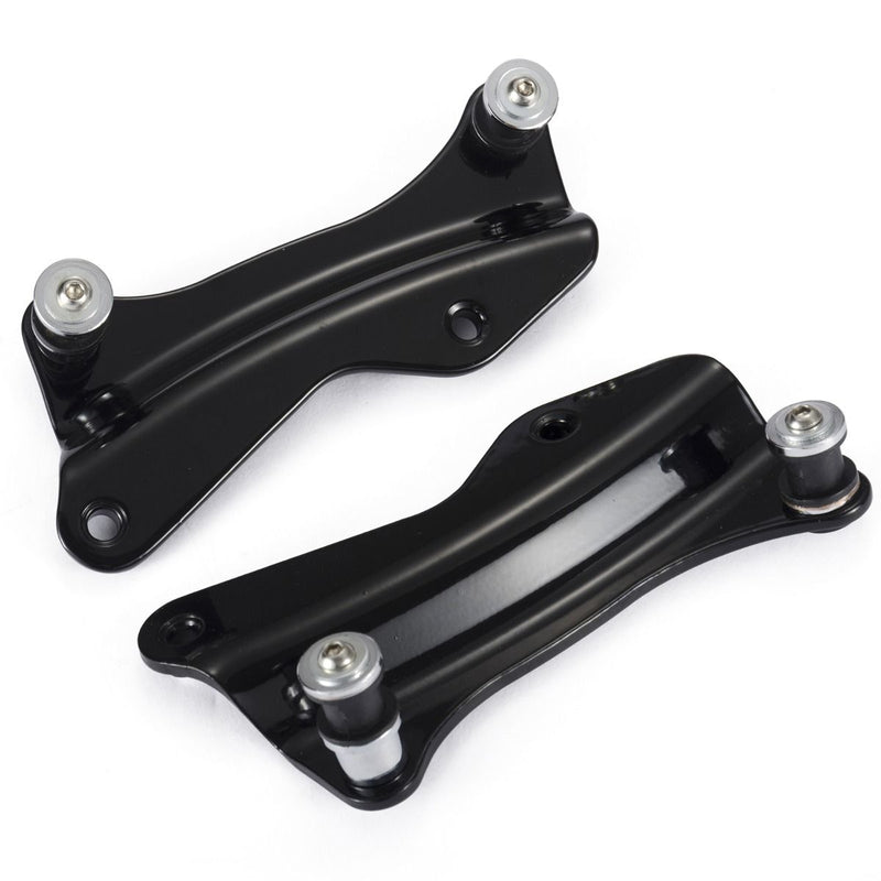 Advanblack Black 4-Point Docking Hardware Kit for Harley Touring '2014+ PN 52300353