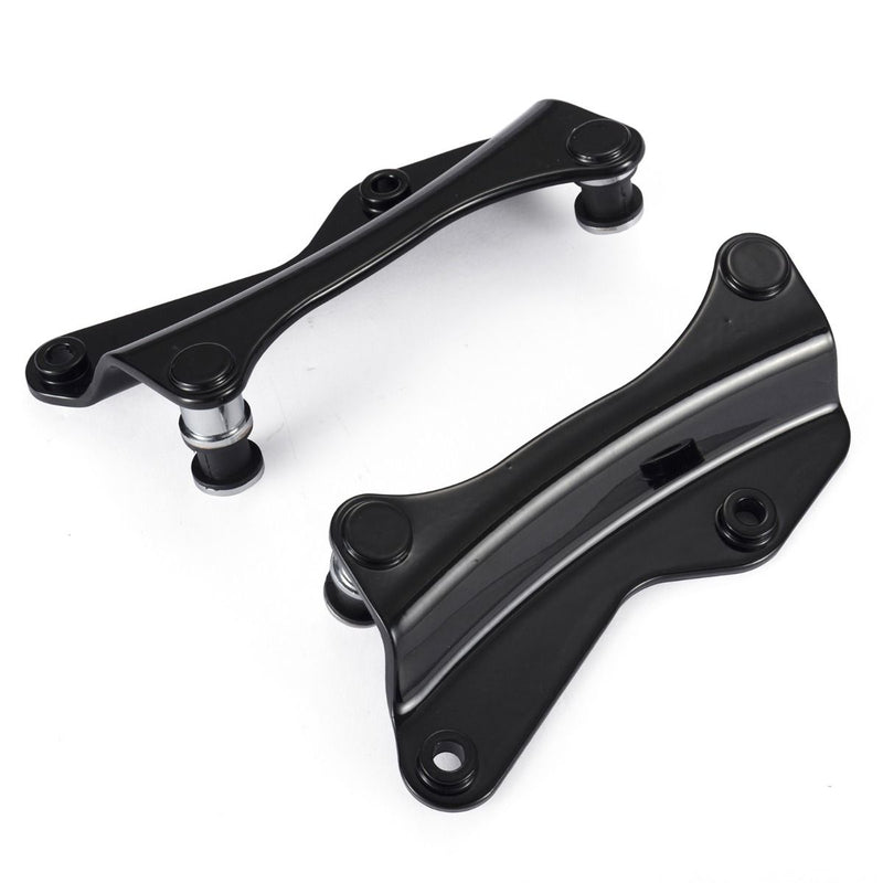 Advanblack Black 4-Point Docking Hardware Kit for Harley Touring '2014+ PN 52300353