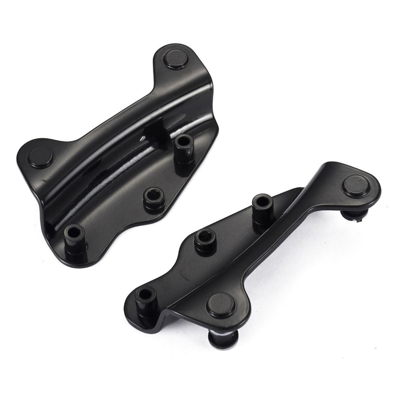 Advanblack Black 4-POINT DOCKING HARDWARE KIT FOR HARLEY TOURING '09-'13 PN 54205-09A