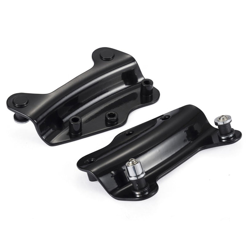Advanblack Black 4-POINT DOCKING HARDWARE KIT FOR HARLEY TOURING '09-'13 PN 54205-09A