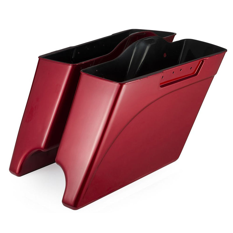 Advanblack Stretched Saddlebags Bottoms for '93-'13 Harley Davidson Touring