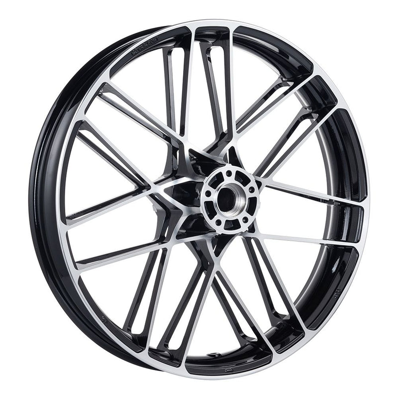 Advanblack Blazer 21 inch Color Front Wheels for '09Up Harley Tourings