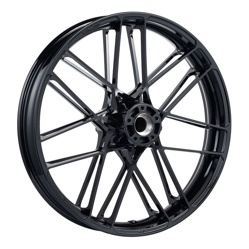 Advanblack Blazer 21 inch Color Front Wheels for '09Up Harley Tourings