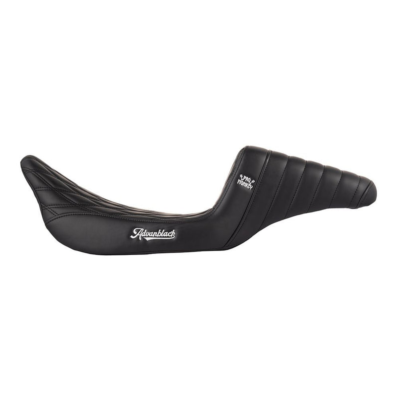 Advanblack "ProMonkey" Extended Reach Seat For '09-'23 Harley Touring