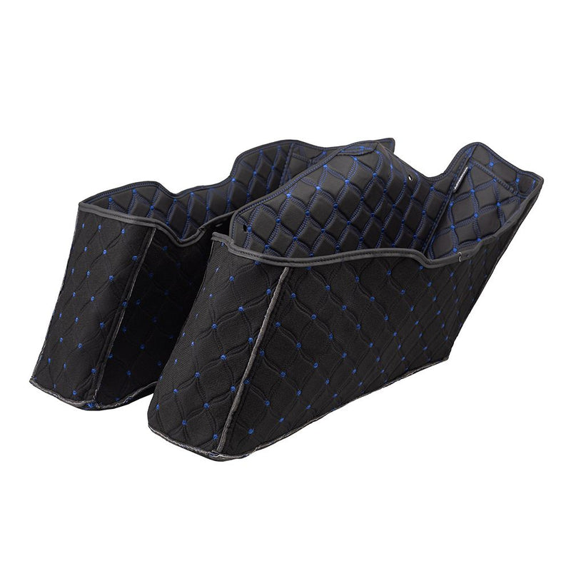 Advanblack Custom Stitching Liner Kit for '14-'23 OEM Factory Stock Non Stretched Saddlebag Bottoms