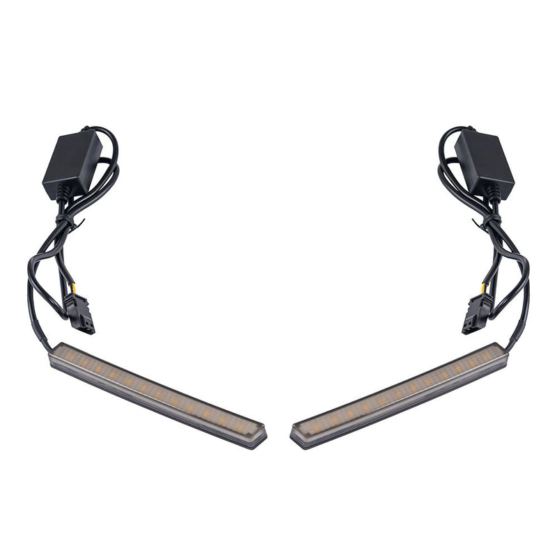 Advanblack Aero Blades LED Sequential Turn Signals & Running Lights for ST fairing