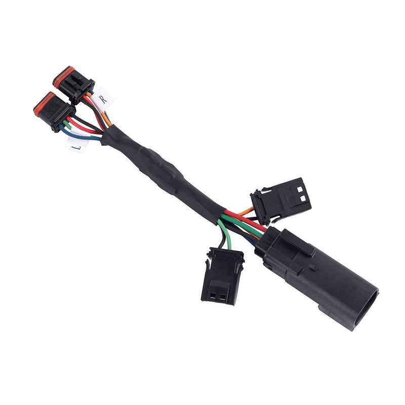 Advanblack Hyper Saddlebag Wire harness adapter for Harley M8 Softail