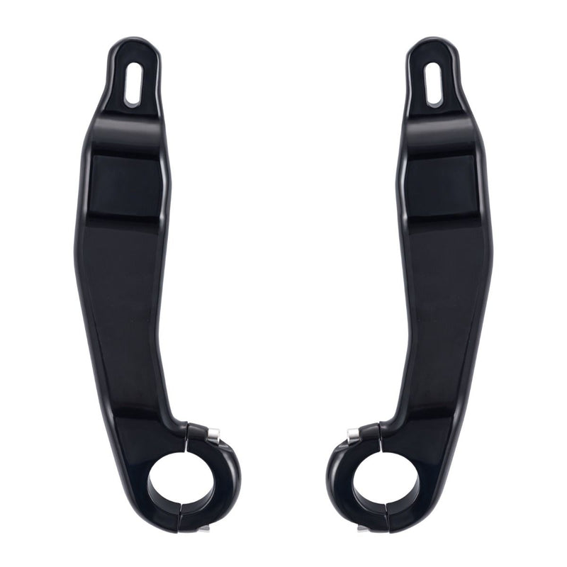 Advanblack Glossy Black Fairing Support Bracket for '15-'23 Harley Road Glide