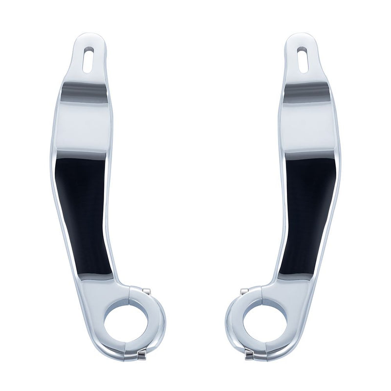 Advanblack Chrome Fairing Support Bracket for '15-'23 Harley Road Glide