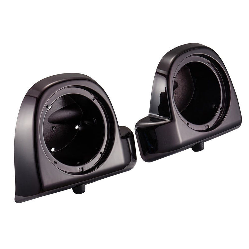 Advanblack Lower Vented Fairings 6.5' Speaker Pods  fit 2014-2023 Harley Davidson Touring