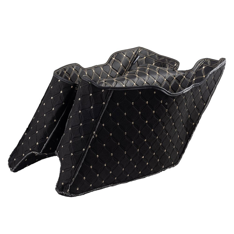 Advanblack Custom Stitching Liner for 2014-2023 Stretched Saddlebag Bottoms
