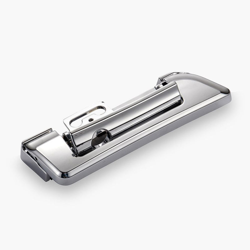 Advanblack Chrome Hinges & Latch kit  For Harley Razor Chopped King Rear Tour Trunk Pack