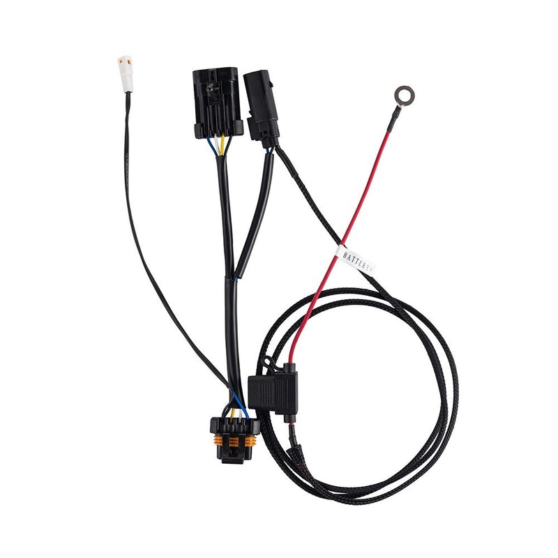 Advanblack Wire Harness For Rockford Fosgate Audio on ST Fairing