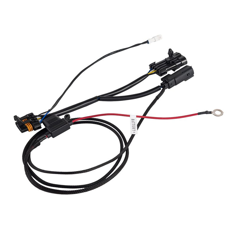 Advanblack Wire Harness For Rockford Fosgate Audio on ST Fairing