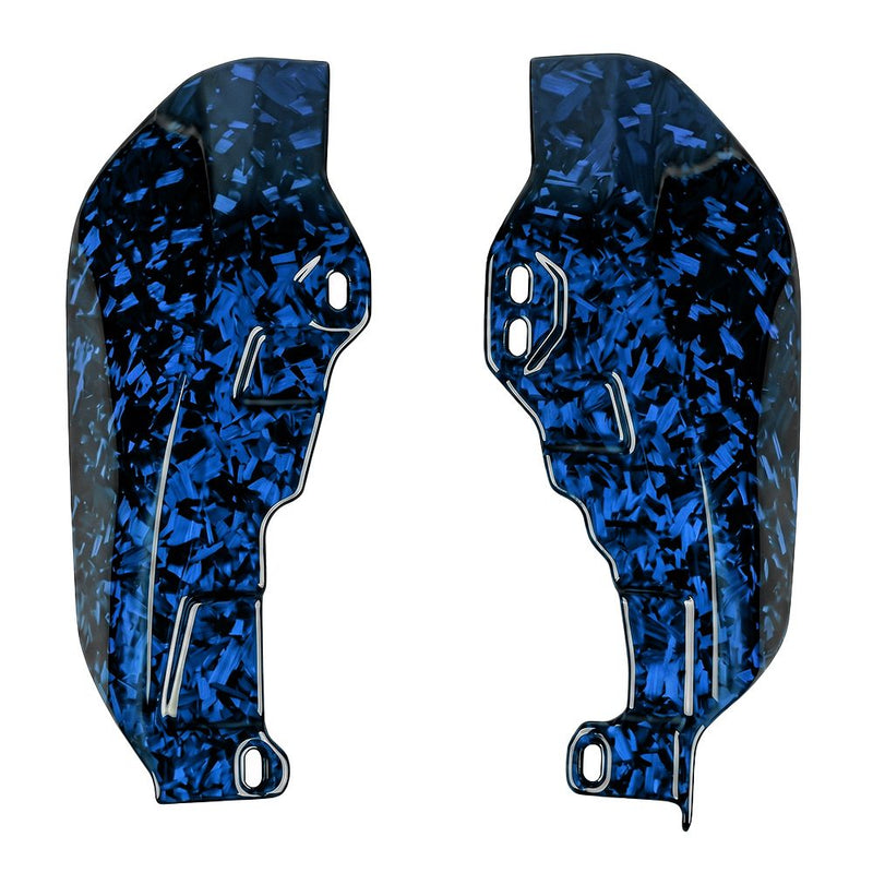 Advanblack Carbon Fiber MID-FRAME AIR DEFLECTORS HEAT SHIELD FOR '09-'26 HARLEY Touing
