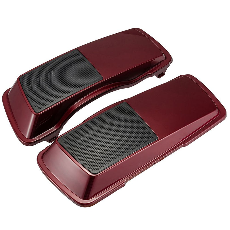 Advanblack 6x9 Saddlebag Speaker Lids for '06-'13 Harley Davidson Touring