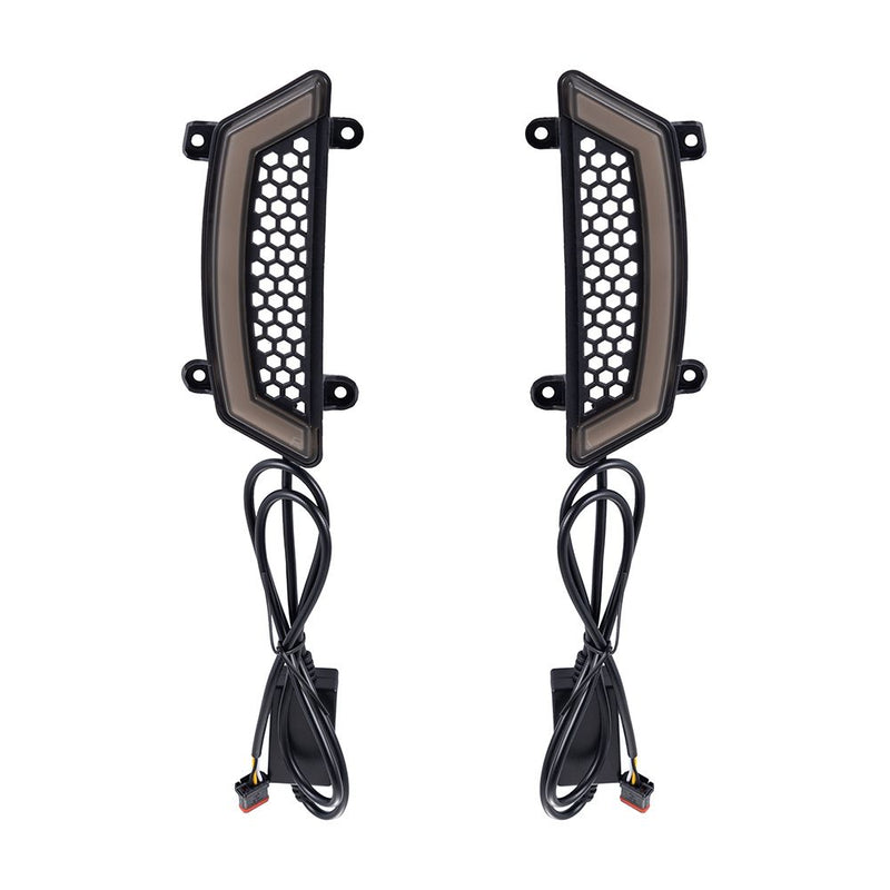 Advanblack ST Lower Leg Fairing Led Lights For Harley 2018+ Softail Low Rider S/ ST, Street Bob, Softail Standard
