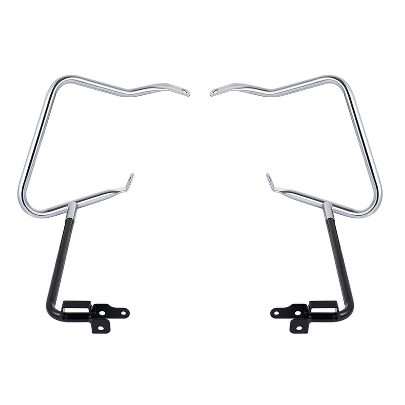 Advanblack Rear Saddlebag Guards For 2014-2023 Harley Touring
