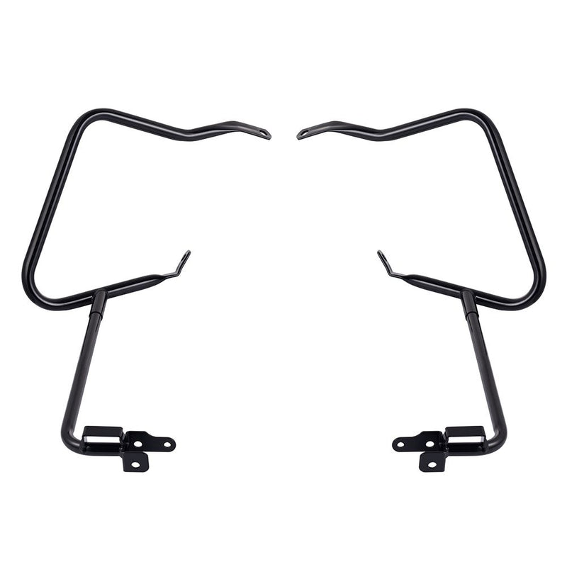 Advanblack Rear Saddlebag Guards For 2014-2023 Harley Touring